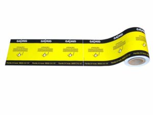 Bobinas para Demarcação de Área - Bumping - Daka Embalagens - Embalagens Personalizadas