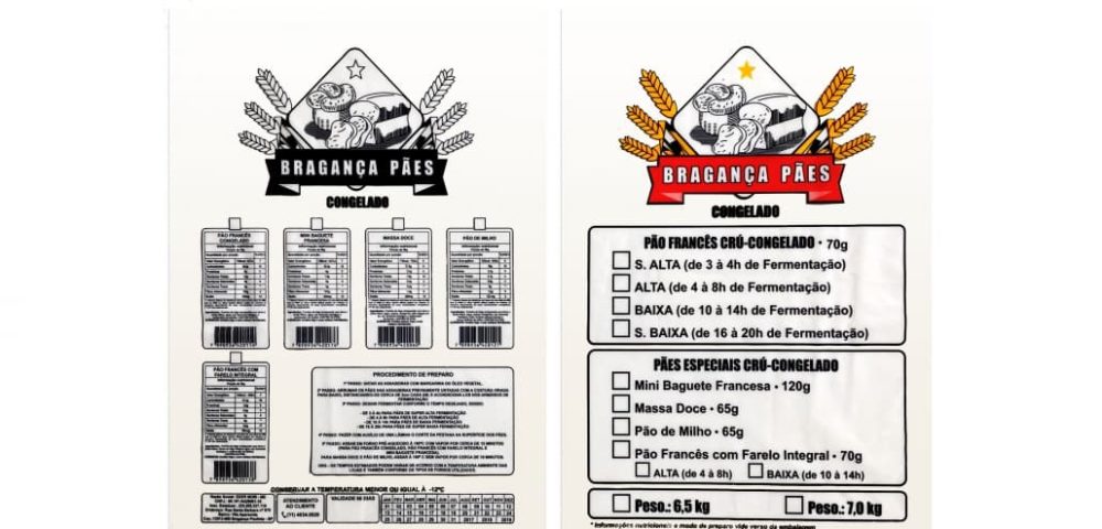 Sacos Plásticos para Alimentos Congelados - Daka Embalagens Promocionais em SP